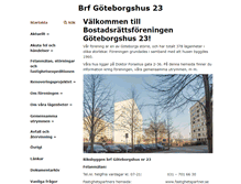 Tablet Screenshot of gbghus23.se